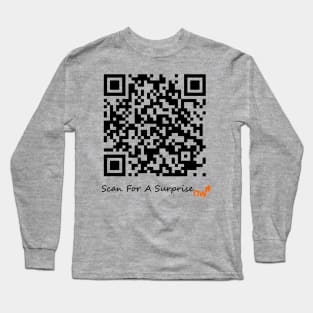 Surprise QR Code Long Sleeve T-Shirt